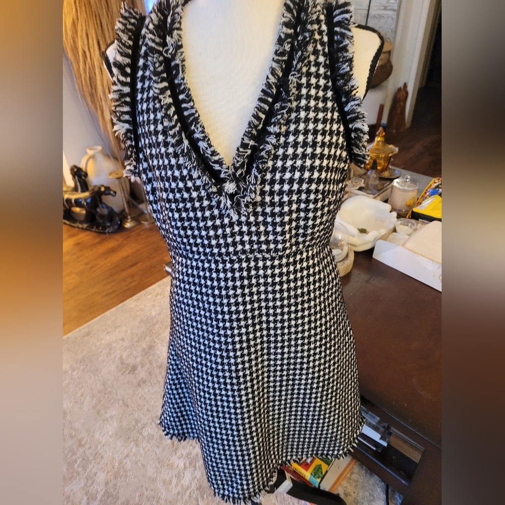 Kate Spade New York Houndstooth Tweed Dress